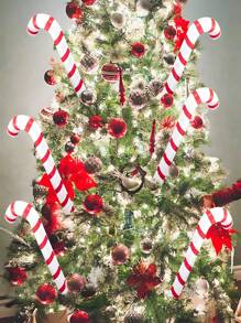 1pc-Christmas Inflatable Candy Canes,Novelty Giant Candy Cane ,Fun PVC Christmas Inflatable Yard Decorations Jumbo Candy Canes Balloons,For Christmas Decorations, Large Pool Floats Outdoor Candy Canes Balloons For Christmas Indoor And Outdoor Decorations, Candyland Decorations - Multicolor - View 6