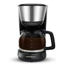 Electric Drip Coffee Maker, With Reusable Filter, LCD Display, 24 Hour Programmable, Auto Shut-Off, 1.5L Capacity (12 Cups), Keeps Coffee Hot For 40 Minutes, 800W - 查看 1