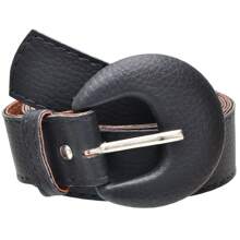 Kit Of 2 Belts Models Half Moon And Maria Various Vibrant Colors Women's Fashion 1.10cm - 黑28-黑29 - 查看 7