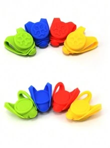 1pc Night Pet Collar With Anti-Lost LED Light, For Dogs And Cats - Essential Pet Accessory For Visibility And Security - Multicolor - View 7