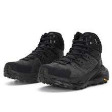 Hoka Zapatillas altas impermeables Kaha 2 GTX para senderismo y running al aire libre, 1123155-BBLC - Negro - Ver 2