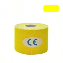 1 ROLLE 5cm x 5m Muskel Paste Kinesio Tape Elastisches Band Brust Paste Knie und Ellbogen Pad Fitnesstape Schutzzubehör Sport Tape Fitness Zubehör