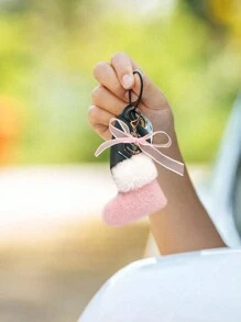 1 móc khóa xe hơi Giáng sinh, móc khóa giày bốt Giáng sinh, móc khóa vải nhung, móc khóa xe hơi, móc chìa khóa, phụ kiện móc chìa khóa, móc khóa dễ thương có vòng kim loại và vòng treo dễ treo, có thể treo trên chìa khóa xe hơi, túi xách, ba lô, móc, quà tặng Giáng sinh, sinh nhật, kỷ niệm hoàn hảo - Nhiều màu - Xem 3