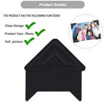 10 张 240 片照片角自粘照片角贴纸，剪贴簿图片角，无酸自粘照片安装角，适用于 DIY 剪贴簿相册日记本返校 - 彩色 - 查看 3