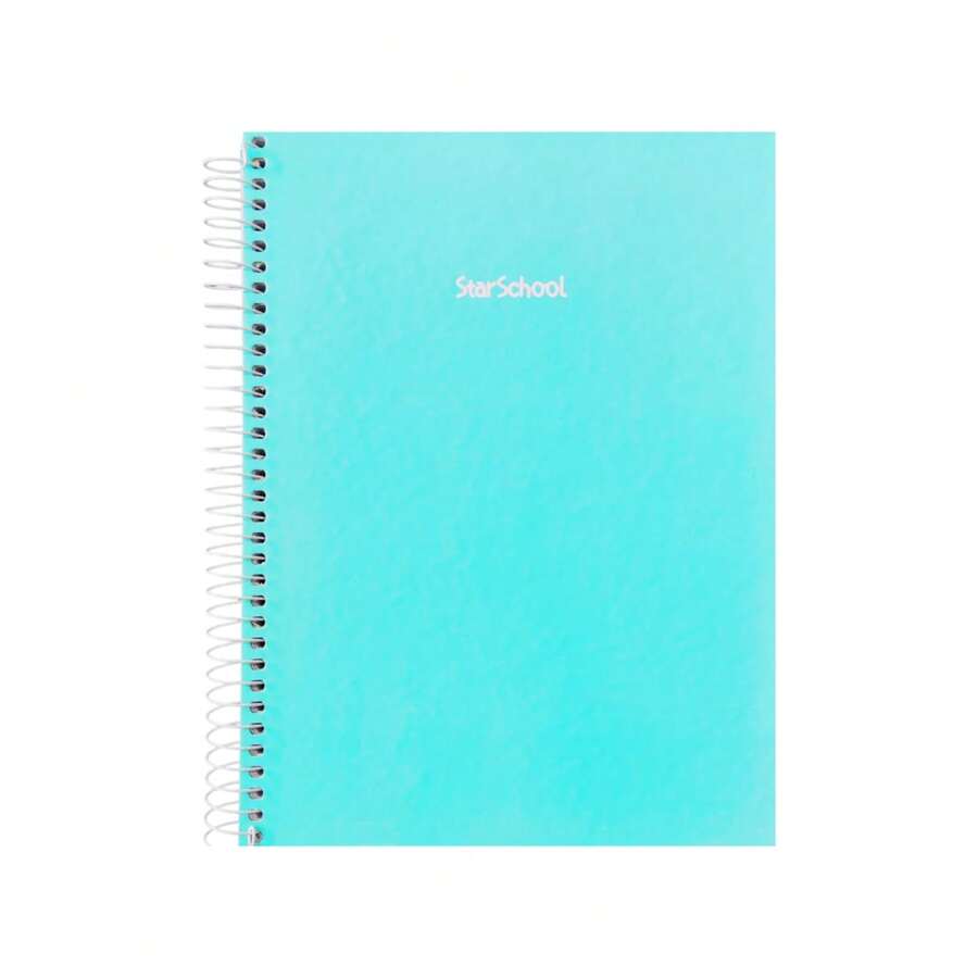 Stilo 1/4 Small Pastel Colors Notebook, Diary Type - 1 Unit - Màu xanh lam - Xem 1