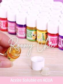 ROOMY CHIC 12 Aceites Esenciales Para Difusores Humidificadores 12 Piezas De Fragancia Soluble En Agua Para Humidificador Aromaterapia Difusor Kit Esencias Aromáticas Base Agua De Aceite Esencial Vegetal Puro Para Hacer Velas DIY Jabón Artesanal Humidificador Piedra Difusora Madera Difusora Aromas Para Difusor Esencias Aromáticas Esencias Para Tu Hogar Aromaterapia Y Difusores A Base De Agua Lavanda Y Jazmín Fragancias Y Aromaterapia Belleza & Salud Fragancias y aromaterapia Aceites esenciales de aromaterapia Hogar & Vida Decoración Hogar Productos de Fragancia para el Hogar Varillas Difusoras de Aceites - 12 ESENCIAS - Ver 4