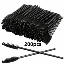 20-400支/包 一次性睫毛嫁接刷 - 睫毛膏刷/螺旋刷，适用于化妆和睫毛护理