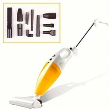 Máy hút bụi công suất cao 1 chiếc cho gia đình và ký túc xá, thiết kế cầm tay và dạng gậy 2 trong 1, lực hút mạnh 15KPA, động cơ 500W, sử dụng khô và ướt, tiếng ồn thấp, thích hợp cho lông thú cưng, sàn cứng và thảm, máy hút bụi không dây nhẹ 4 trong 1 - Phích cắm loại C của EU (220-240V) - Xem 11