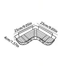 Self-Adhesive Shower Caddy, Hanging Bathroom Shelf Wall Mounted Shower Rack, Non-Drilling Floating Rack For Bathroom/Kitchen/Shower Storage Home Bathroom Decor Fall Decor Back To School Bathroom Accessories - Multicolor - View 3