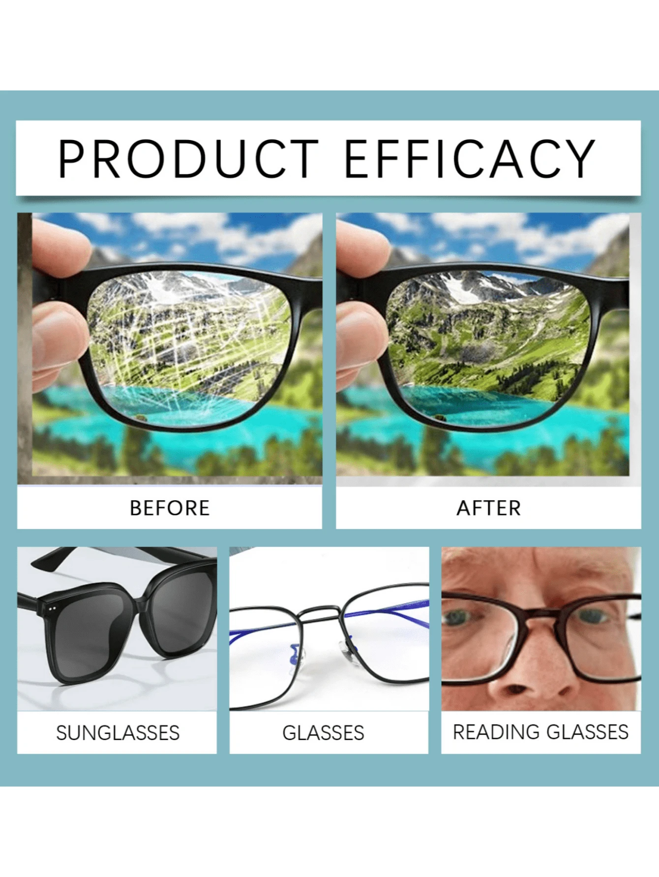 Lens Scratch Remover Repair Abrasion Scratches, Refurbished Spectacle