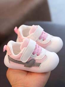 1-3 Years Old Toddler Sports Shoes, Soft Sole Anti-Slip Breathable Mesh Sneakers For Boys And Girls, Spring And Autumn