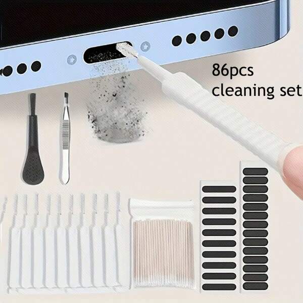 Mini Cleaning Brushes For Holes And Gaps Electronic Cleaning Soft Brush Bathroom Anti-Clogging Micro Nylon Washing Brushes Phone Hole Pore Gap Toilet Household Cleaning Tool For Shower Head Phone Keyboard PC Laptop