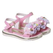 Unicorn Girls' Sandals - 粉色 - 查看 3
