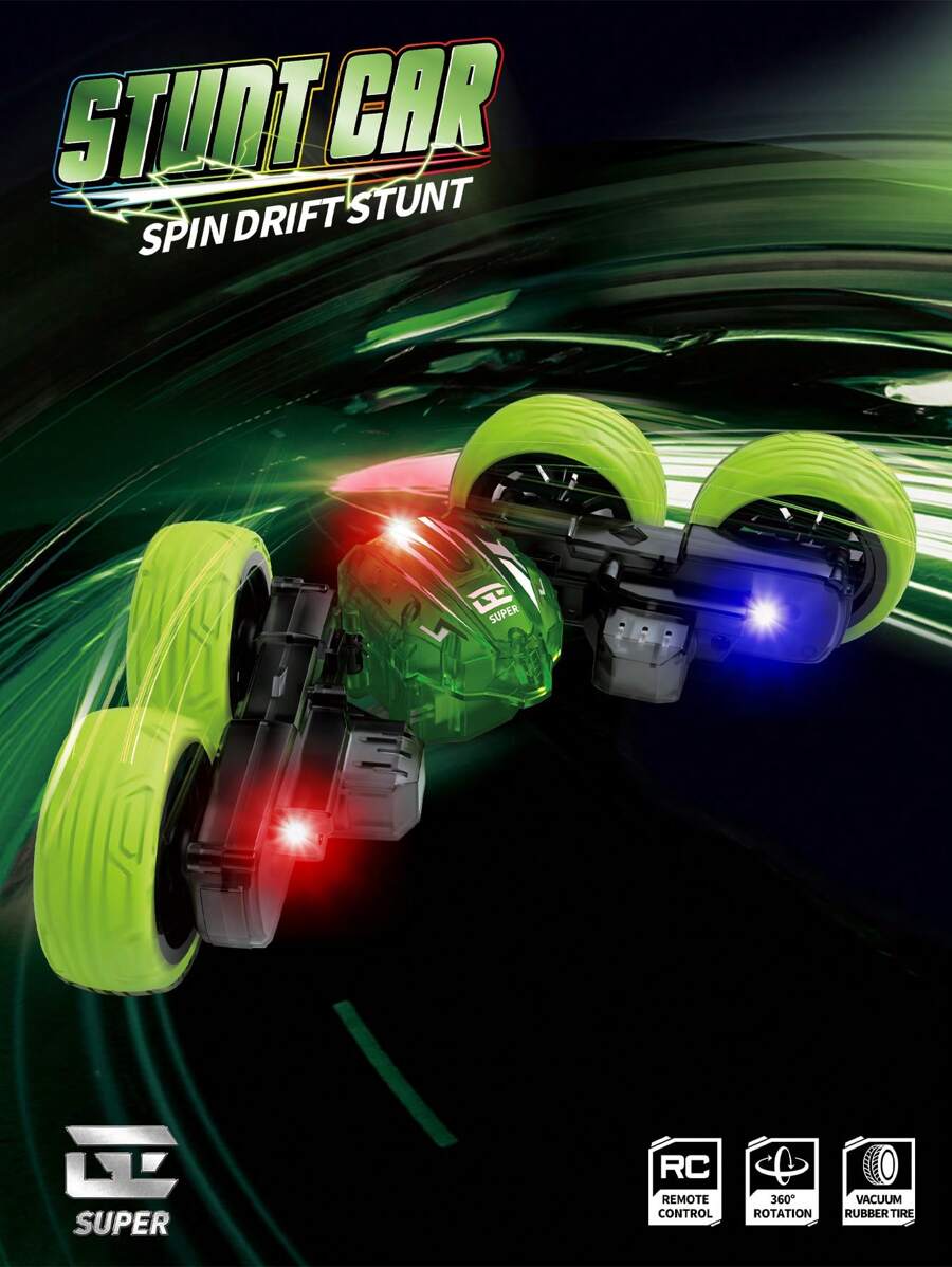 1 43 Small Remote Control Stunt Car Remote Control Car Toy 360 Degree