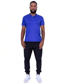 Men Polo Shirts - Màu xanh lam - Xem 7