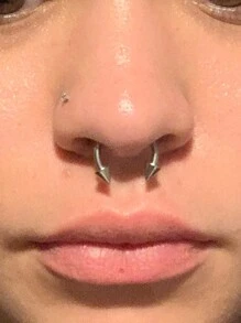 16 szt. stal nierdzewna do przegrody nosowej/chrząstki ucha - hipoalergiczne, wygodne, wielofunkcyjne kolczyki do nosa w kształcie podkowy, kolczyki do chrząstki ucha dla mężczyzn i kobiet - łatwa w użyciu biżuteria do piercingu ciała - Srebro - Zobacz 5