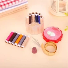 24 Piece Sewing Kit With Flower Case For Small Repairs - Nhiều màu - Xem 3