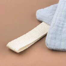 1 buah Selimut Bayi Rajut Buatan Tangan Lembut Warna Polos, Berbentuk Kepala Beruang, Putih, Biru, Cokelat Muda, Cokelat Tua - MultiWarna - View 11