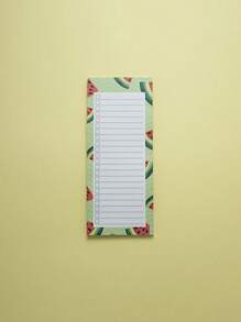 50 st/förpackning magnetiska anteckningsblock, stor inköpslista, att-göra-lista, påminnelser - stark magnetisk baksida, fruktmönster, magnetiska avrivbara självhäftande lappar, liten anteckningsbok, daglig planerare, incheckningsanteckningar, anteckningslista, uppgiftslista, bästa presenten till födelsedag, examen - Multifärgad - Visa 12