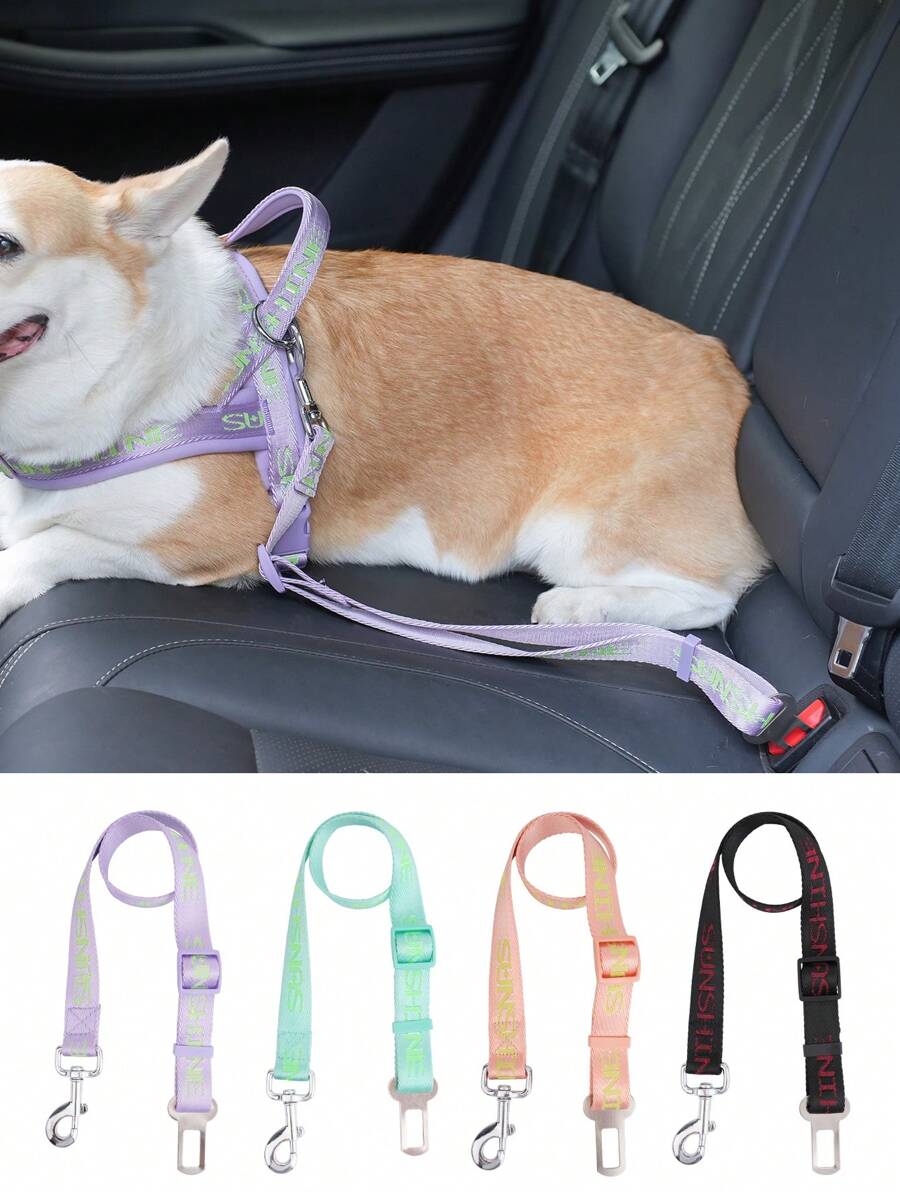 New AQD228 Adjustable Dog Car Safety Harness SHEIN South Africa