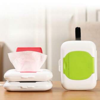 1 st våtservetter Dispensers Resepåfyllningsbar våtservetthållare Barnvagnar Barnvagn Hängande våtservettbehållare inomhus utomhus torklåda