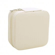 Caja de joyas pequeña, estuche portátil de viaje para anillos, colgantes, aretes, collares, organizador y soporte de pulseras, cajas de regalo para niñas y mujeres - Multicolor - Ver 16