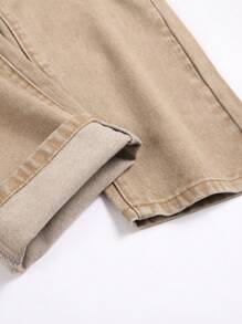 Teen Boy Casual Distressed Vintage Washed Denim Jeans, Spring/Autumn - Multicolor - View 6