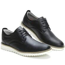 MEN'S DRESS SHOES NEW SOFT COMFORT SNEAKERS - màu đen - Xem 3