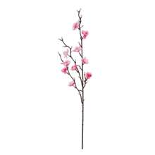 1 件装人造花丝绸梅花花束假冬季房间装饰秋季装饰丝绸花束假植物用于秋季装饰婚礼花瓶用于家庭餐厅卧室装饰、节日生日派对配件、户外花园装饰、情人节、礼物 - 彩色 - 查看 13