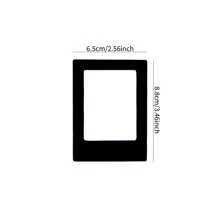 2/4/6/15 peças de molduras magnéticas de 3 polegadas para geladeira, compatíveis com Fujifilm, mini molduras para decoração de casa - Multicolorido - Ver 17