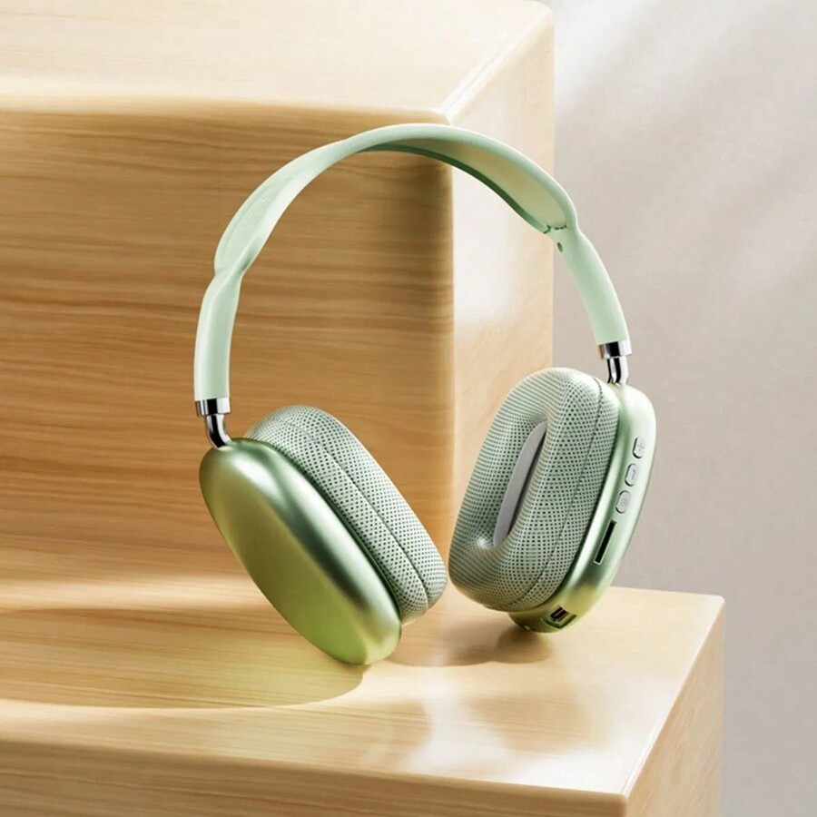 New Max P9 Pro Wireless Bluetooth Headphones With HiFi Stereo, Noise