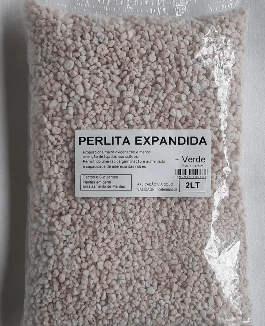 Perlita Expandida 2 litros - Branco - Visão 1