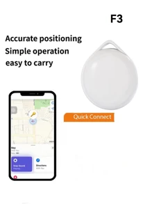 Thiết bị theo dõi thông minh hoạt động với ứng dụng Find ITag GPS Thiết bị nhắc nhở chống mất Thiết bị định vị được xếp hạng Chìa khóa xe hơi Thiết bị tìm thú cưng Chỉ tương thích với IOS - Nhiều màu - Xem 12