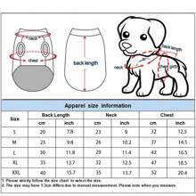 1 件圣诞节四腿天鹅绒衣服加厚极地天鹅绒面料狗衣服圣诞节宠物狗节日服装 - 彩色 - 查看 10