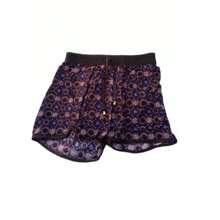 Women's Shorts Fashion Viscose. - 紫紅色 - 查看 2