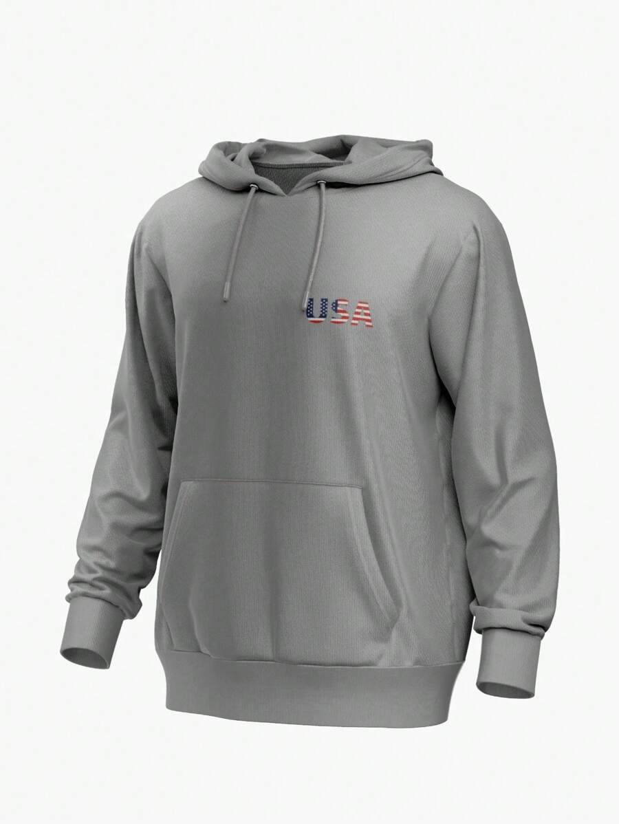 Men Hoodies - Xám - Xem 1