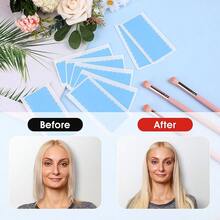 假发胶带，适用于蕾丝假发的隐形防水双面胶带，假发前蕾丝假发胶带，假发胶带条，假发蕾丝胶带，用于固定假发，蓝色 - 無色 - 查看 4