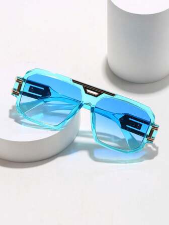 gafas de moda con lentes tintadas de moda para hombres, accesorios de playa, gafas de moda para mirarte con estilo callejero y combinar con suéteres, chaquetas, sudaderas con capucha, pantalones y pantalones cargo para verano, playa, al aire  viajes