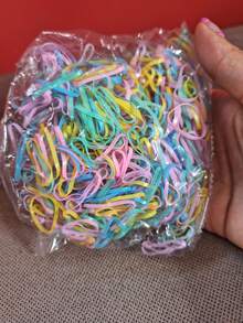 1000pcs Random Color Disposable Pet Hair Tie For Cat & Dog For Decoration - Multicolor - View 9