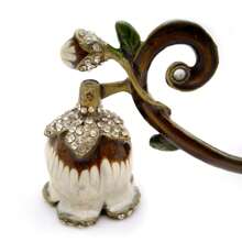 1 pieza Apagavelas elegante con mango largo, accesorio de metal para velas, apagador de llama del pabilo, decoración del hogar, regalo