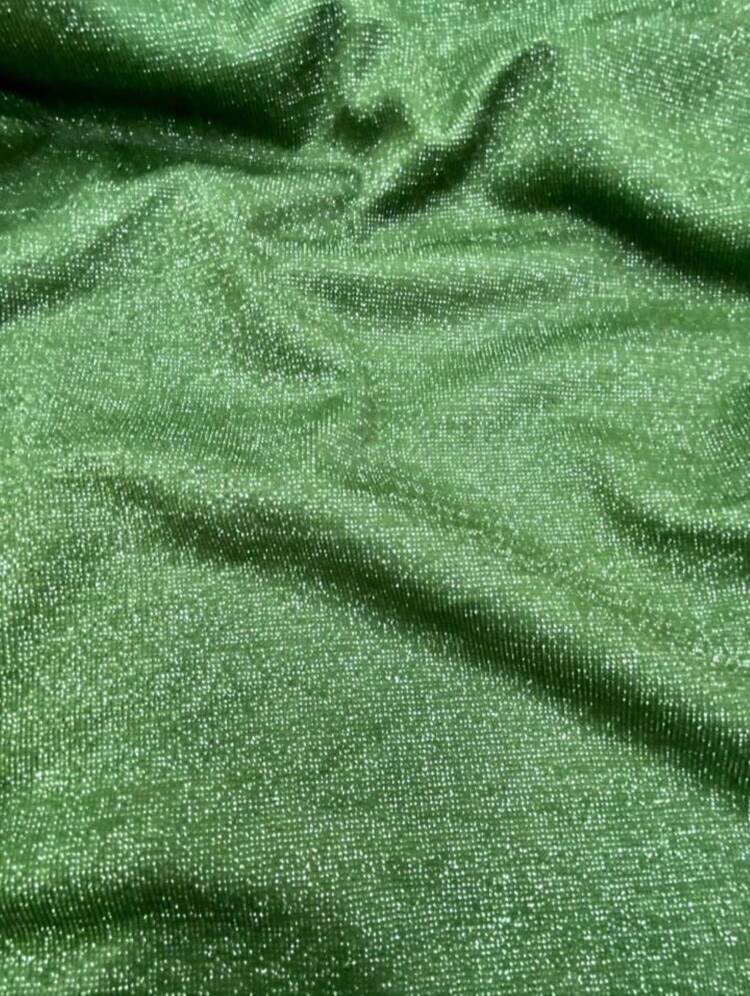 VESTIDO LUREX - Verde - Visão 1