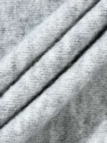 ANDREILEE V-Neck Long Sleeve Pullover Sweater, Classic Casual Street Style, Suitable For Spring, Autumn, Winter - Grey - View 7