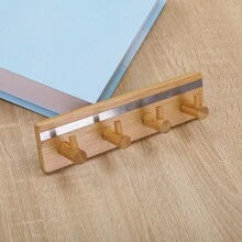 1pc No Drill Storage Hook, Door Over Hook For Keys, Hat & Coat, Bathroom & Kitchen Wall Mounted Organizer Hook, Seamless Towel Hanger,Bathroom,Kitchen,Bathroom Organizer,Garden Lights,Wall Hanging Hooks,Christmas Decoration,Key Holder,Key Holder Wall,Key Hanger - Multicolor - View 9