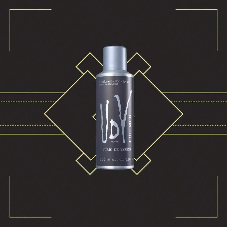 UDV Deodorant – Freshness And Elegance For Everyday Life - Xám - Xem 1
