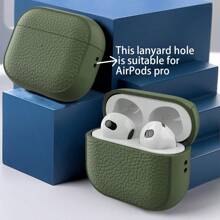 Funda protectora de TPU y piel sintética compatible con iPad 1/2, Pro, Pro 2, 3, 4, con apariencia de moda, proporciona protección completa, incluye llavero - Verde militar - Ver 10