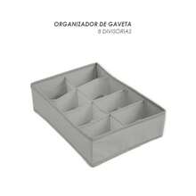 Wardrobe Organizer Drawer Multipurpose Foldable 8 Compartments - 彩色 - 查看 2