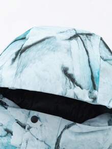 Balabala 男童长款羽绒大衣 新款秋冬外套 - 藍白色 - 查看 6