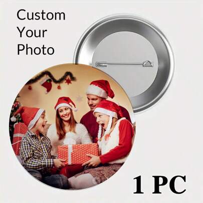 1/5/10/50/100/500 יחידות, סיכת תג כפתור בעיצוב אישי עם טקסט/לוגו/תמונה, תג טקסט מותאם אישית, סיכות סיכה בהתאמה אישית אביזרי כפתור תרמיל מותאמים אישית אביזרי תיק בהתאמה אישית סיכת תג סיכה אישית מתנת חתונה, מתנת יום נישואין, מתנה בשבילו/לה, ציוד לבית הספר, חזרה לבית הספר, לעמית, לחדרי מעונות, למורה