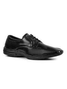 Men's Side Gore Polo State Salviato Dress Shoe - 黑色 - 查看 2