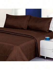 1800 Count 4 Piece Bed Sheet Set Twin Full Queen King - màu xanh lá - Xem 7